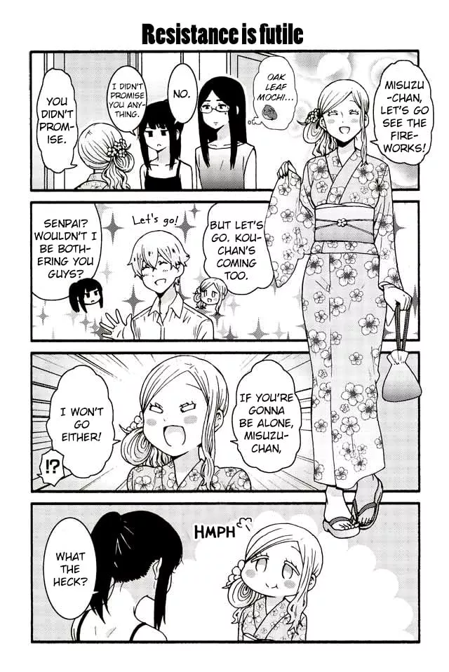 Read Tomo-chan wa Onna no ko! Chapter 499 - Resistance Is Futile Online