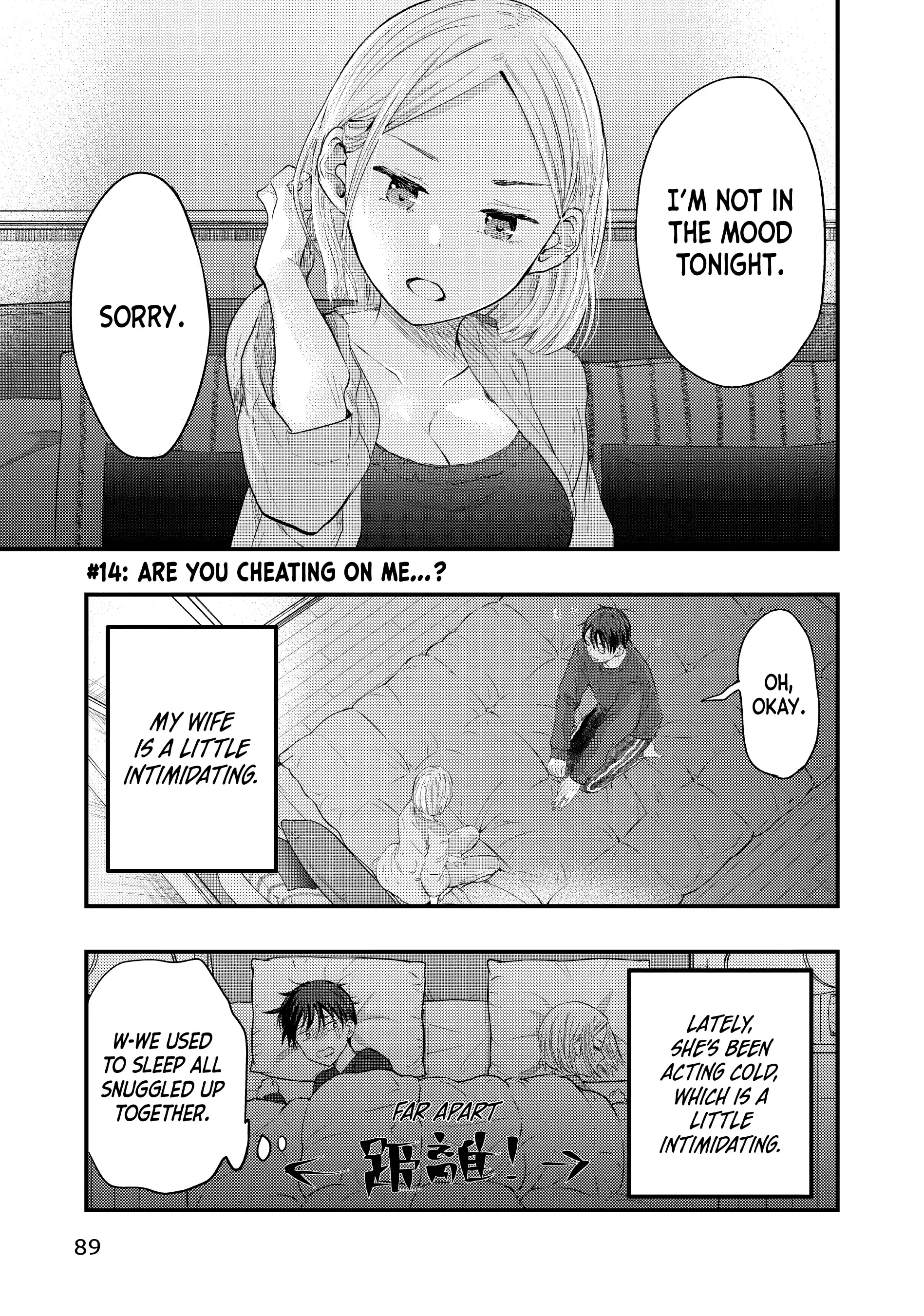 Read My Wife is a Little Intimidating Chapter 14 Online
