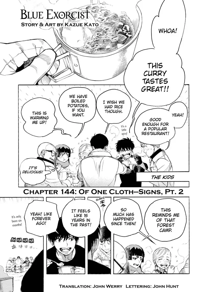 Read Ao no Exorcist Chapter 144 Online