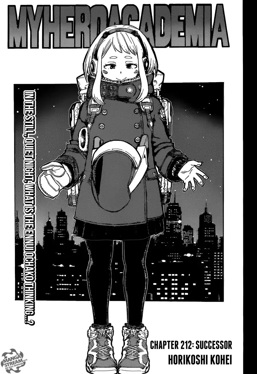 Read Boku no Hero Academia Chapter 212 - Successor Online