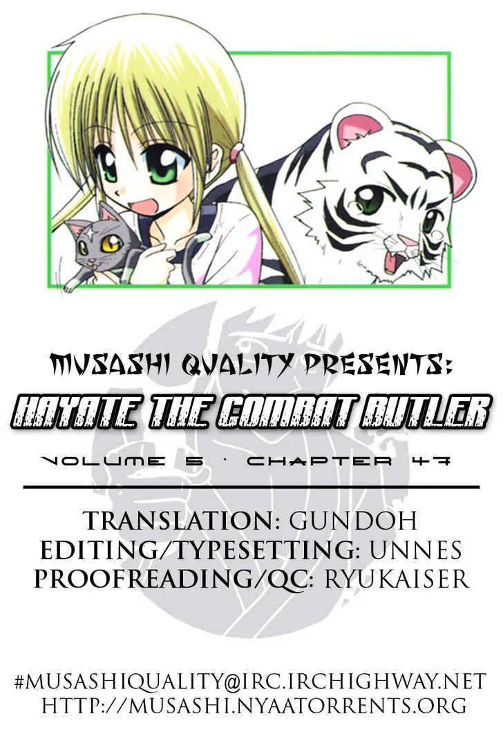 Read Hayate no Gotoku! Chapter 47 - I Like Reading Books, but I Don't Know How to Make Use of Them Online
