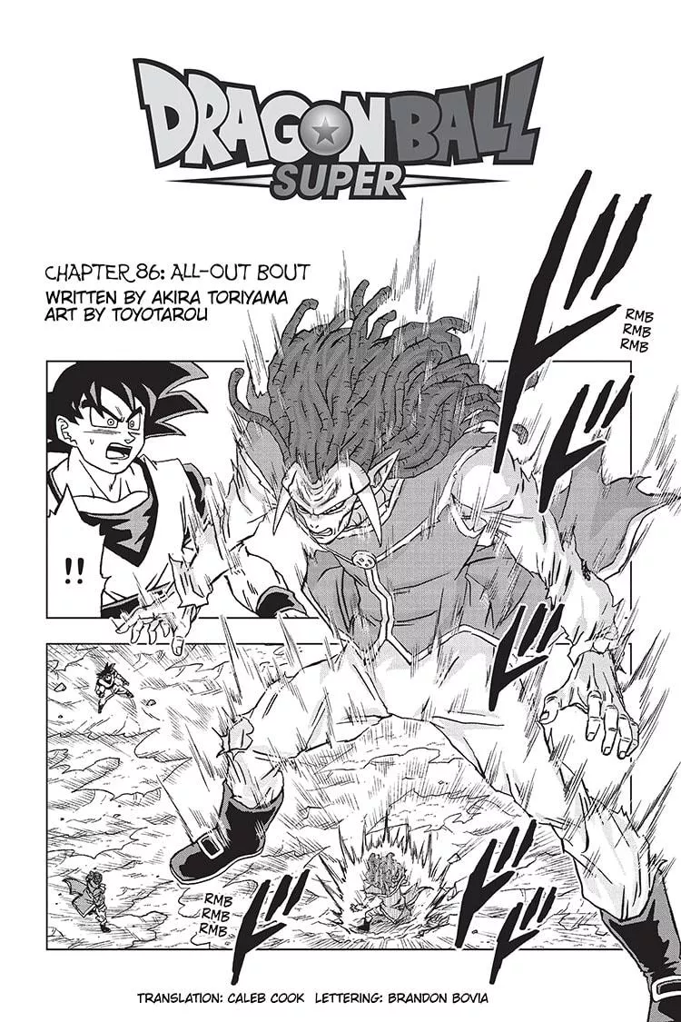 Read Dragon Ball Super Chapter 86 Online