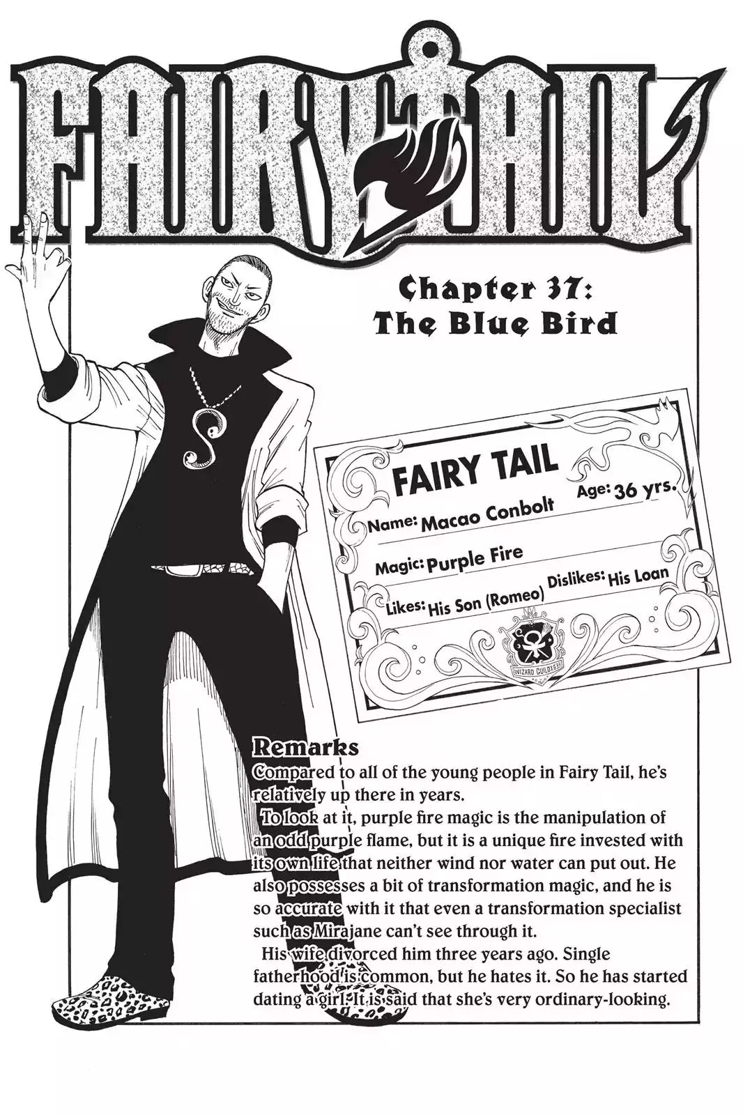 Read Fairy Tail Chapter 37 - The Blue Bird Online