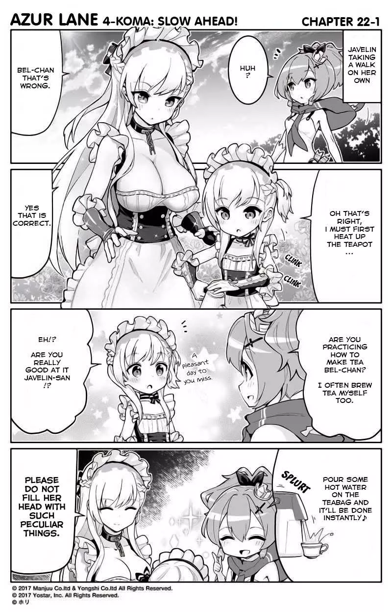 Read Azur Lane 4-koma: Slow Ahead Chapter 22 Online