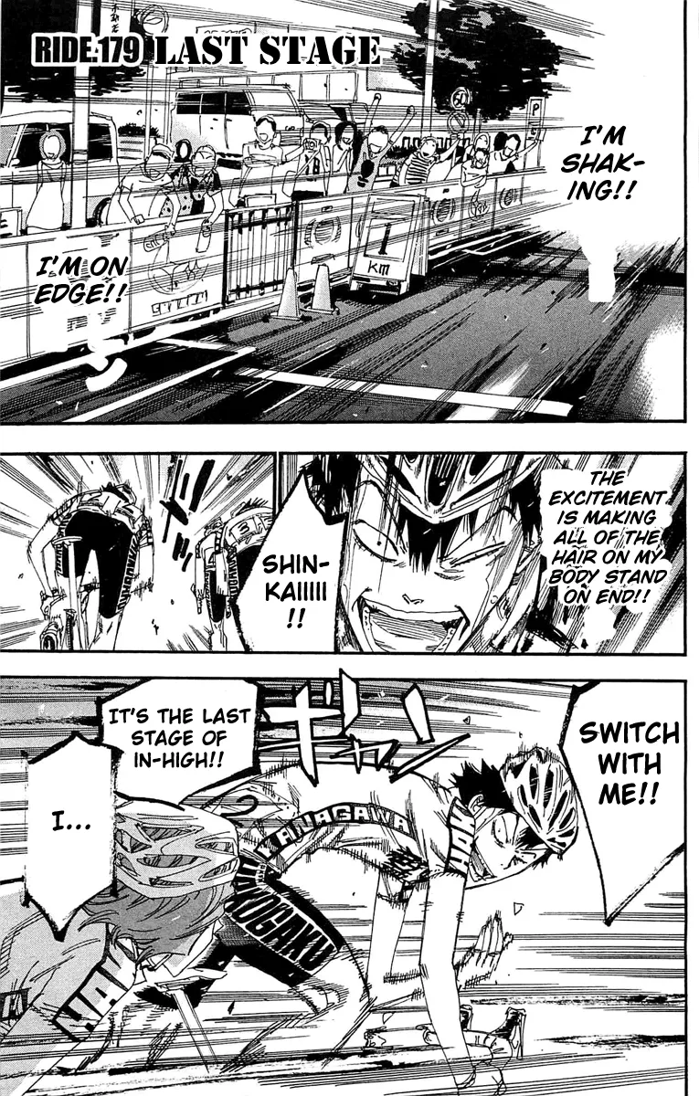 Read Yowamushi Pedal Chapter 179 - Last Stage Online