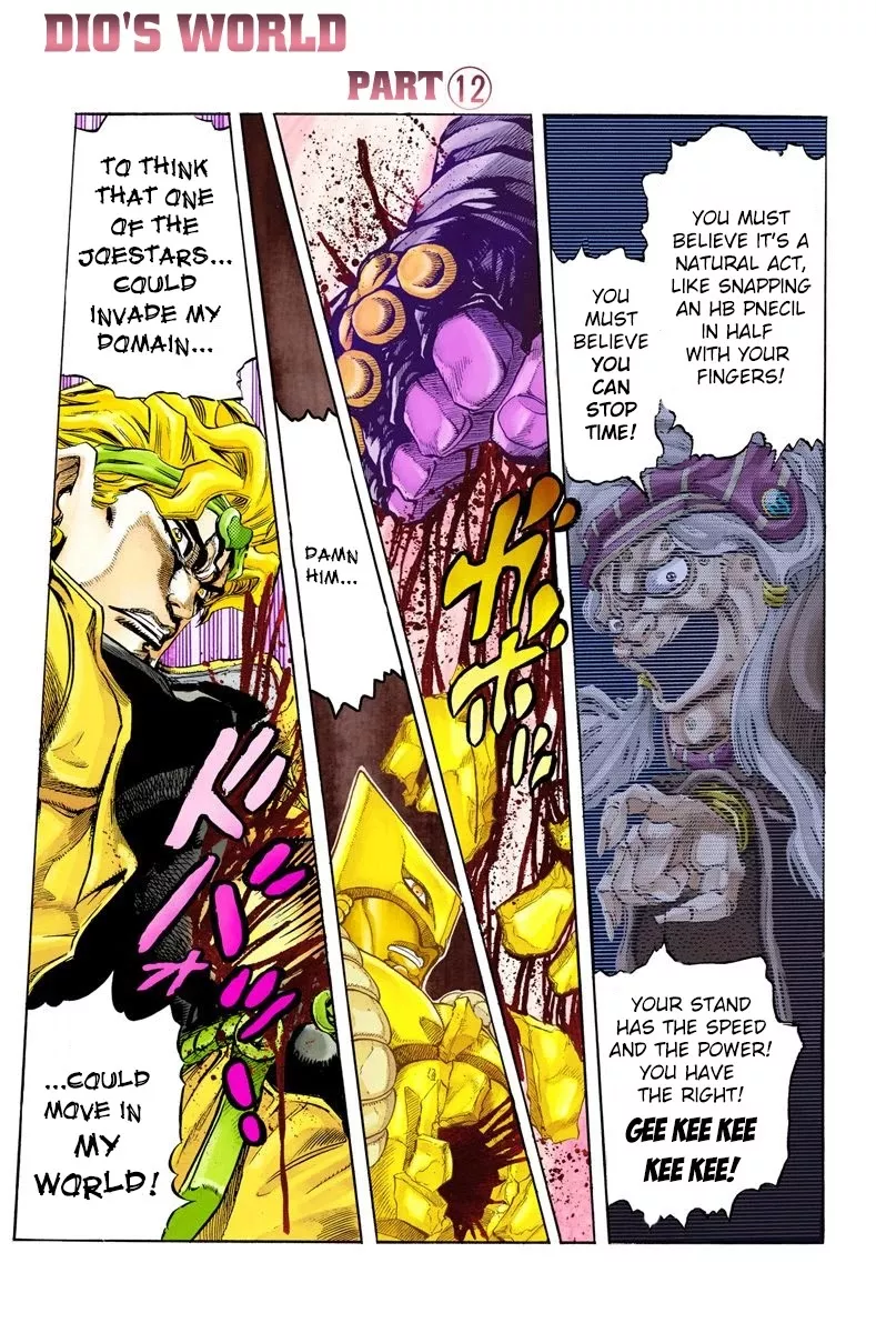 Read JoJo’s Bizarre Adventure Part 3: Stardust Crusaders Chapter 145 - DIO's World Part 12 Online