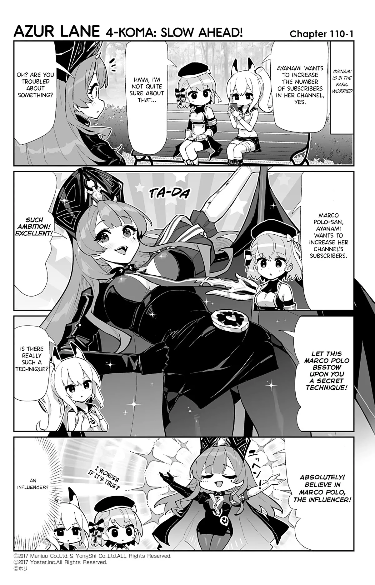 Read Azur Lane 4-koma: Slow Ahead Chapter 110 - Marco Polo Online