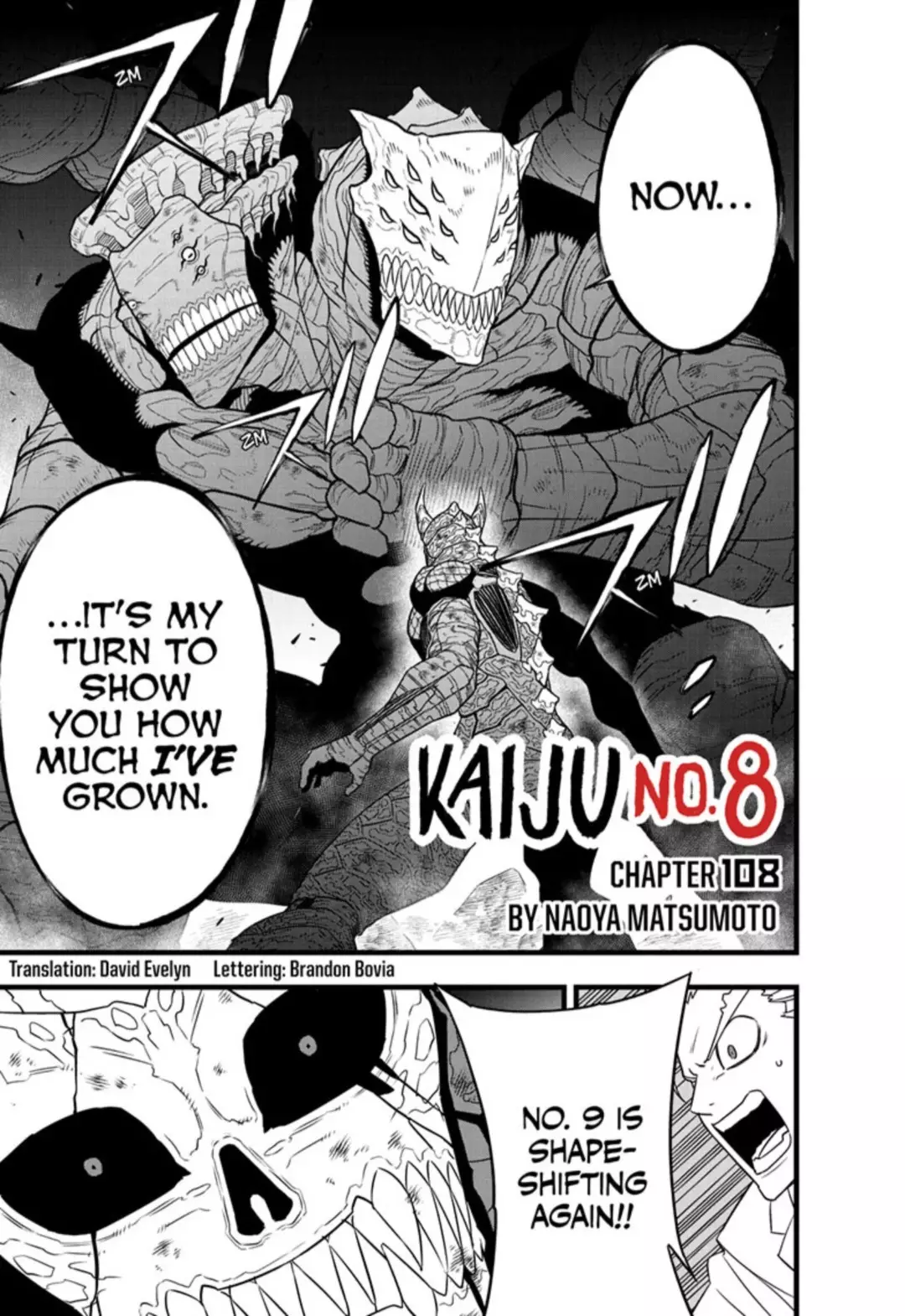 Read Kaiju No. 8 Chapter 108 Online