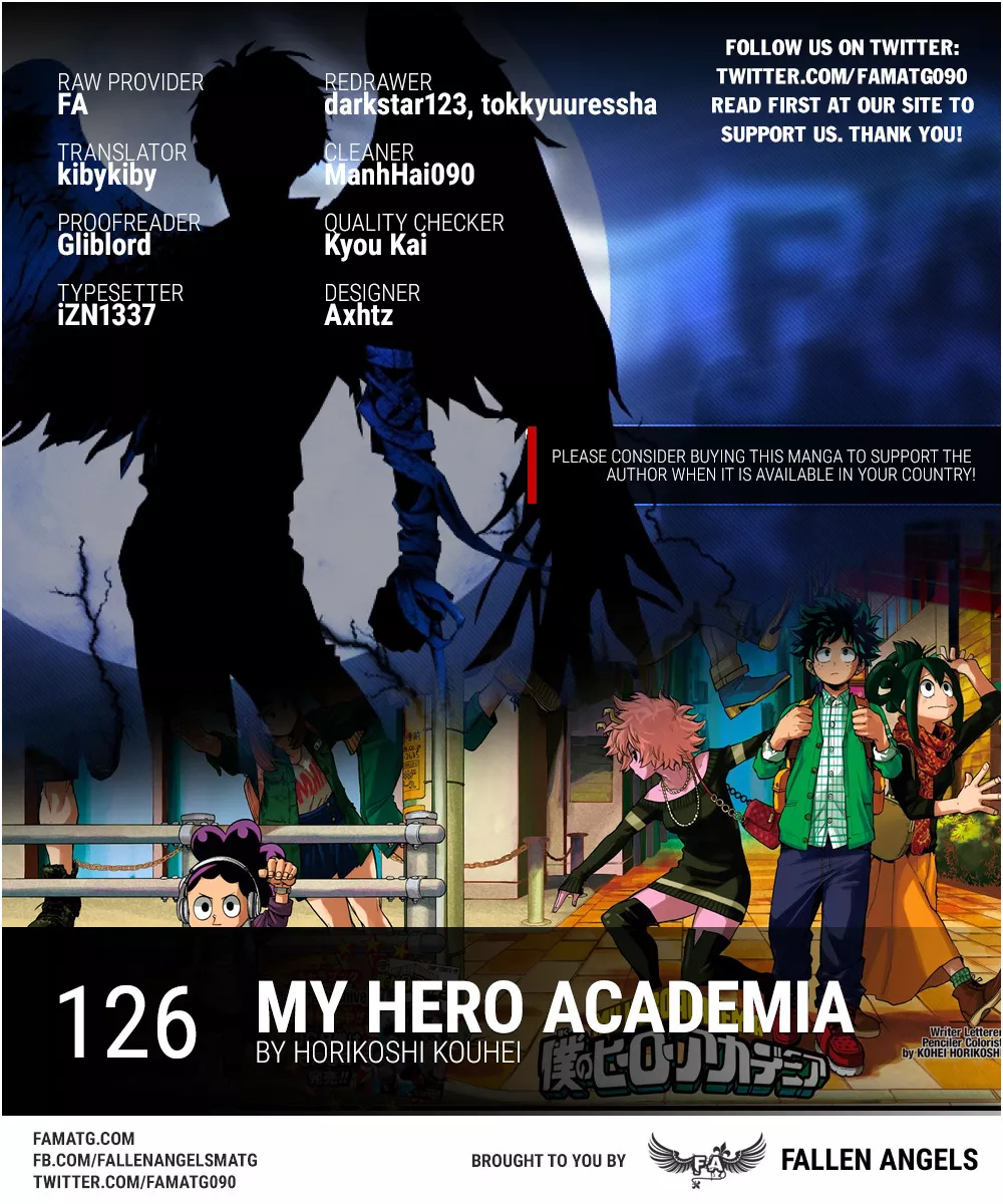 Read Boku no Hero Academia Chapter 126 - Opening Up The World Online