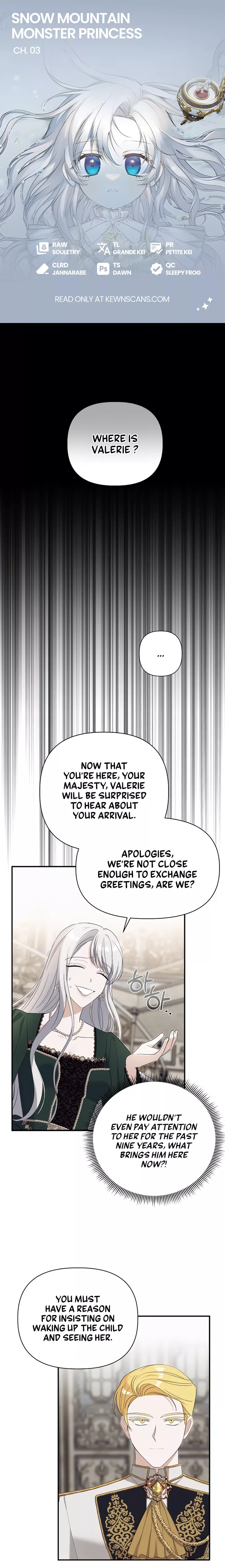 Read Monster Princess of the Snowy Mountain Chapter 3 Online