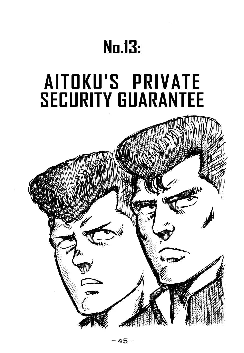 Read Be-Bop-Highschool Chapter 13 - Aitoku's Private Security Guarantee Online