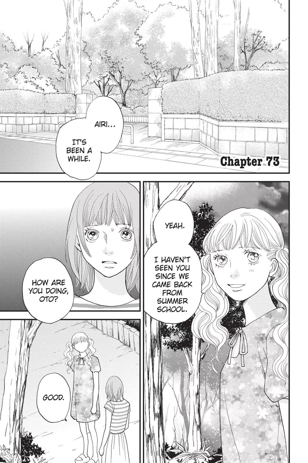 Read Hana Nochi Hare – Hanadan Next Season Chapter 73 Online