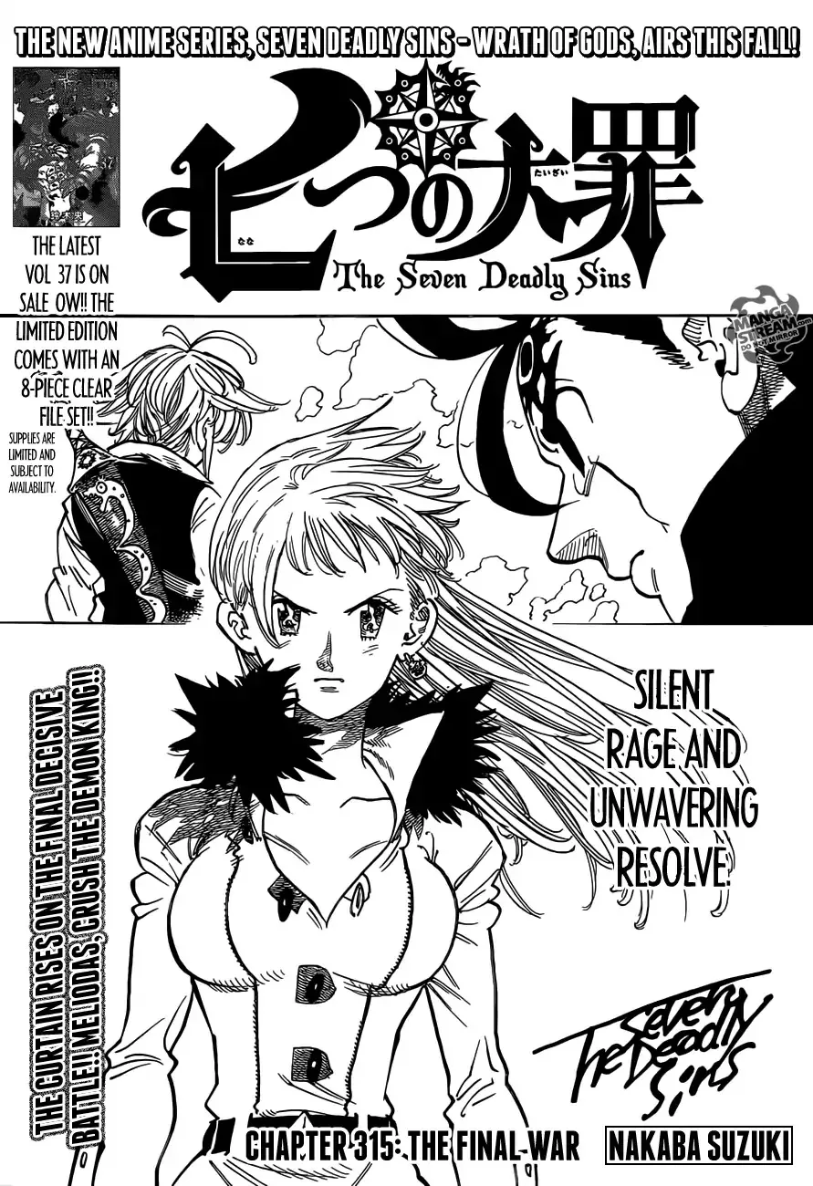 Read Nanatsu no Taizai Chapter 315 - The Final War Online