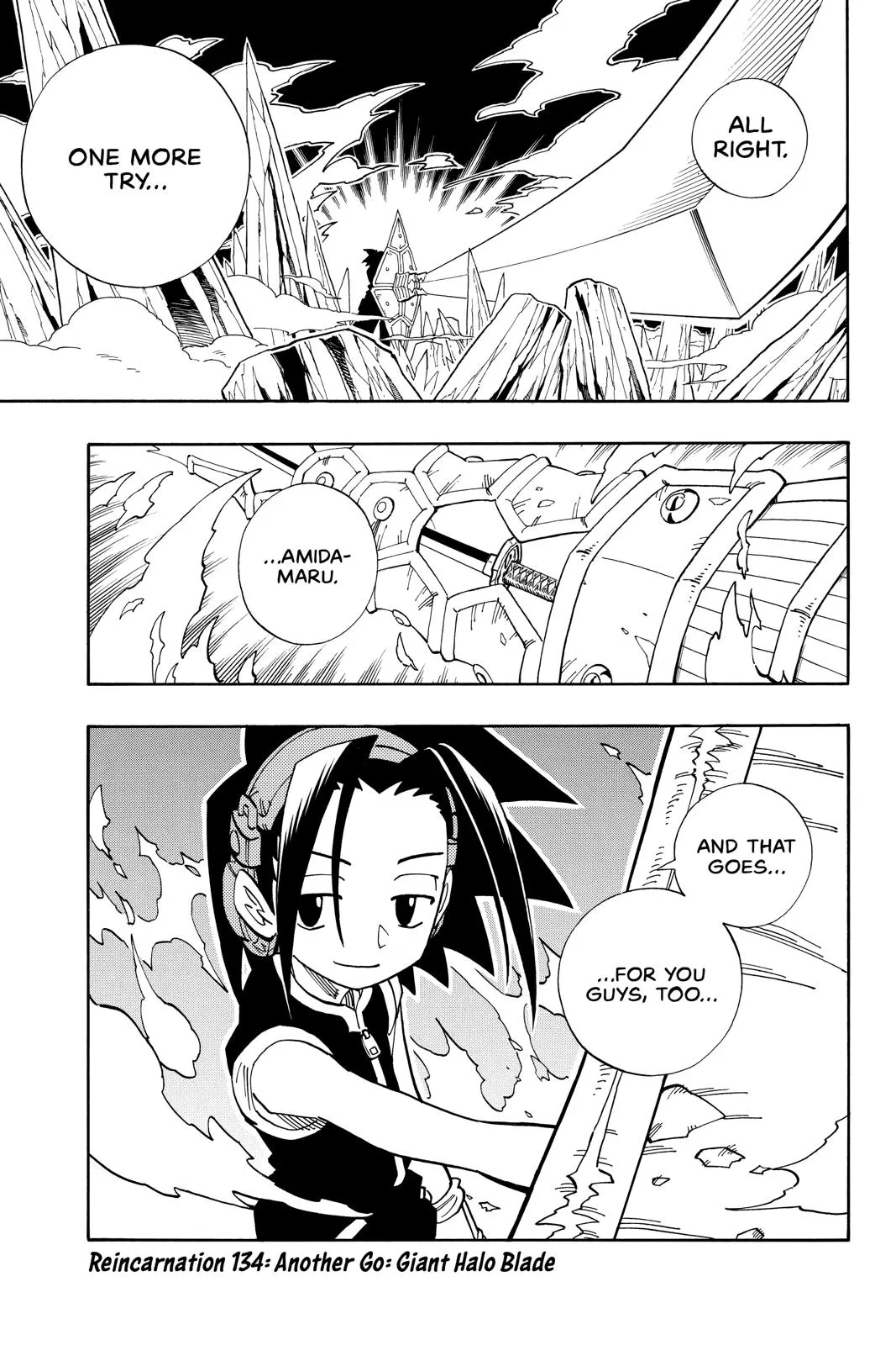 Read Shaman King Chapter 134 Online