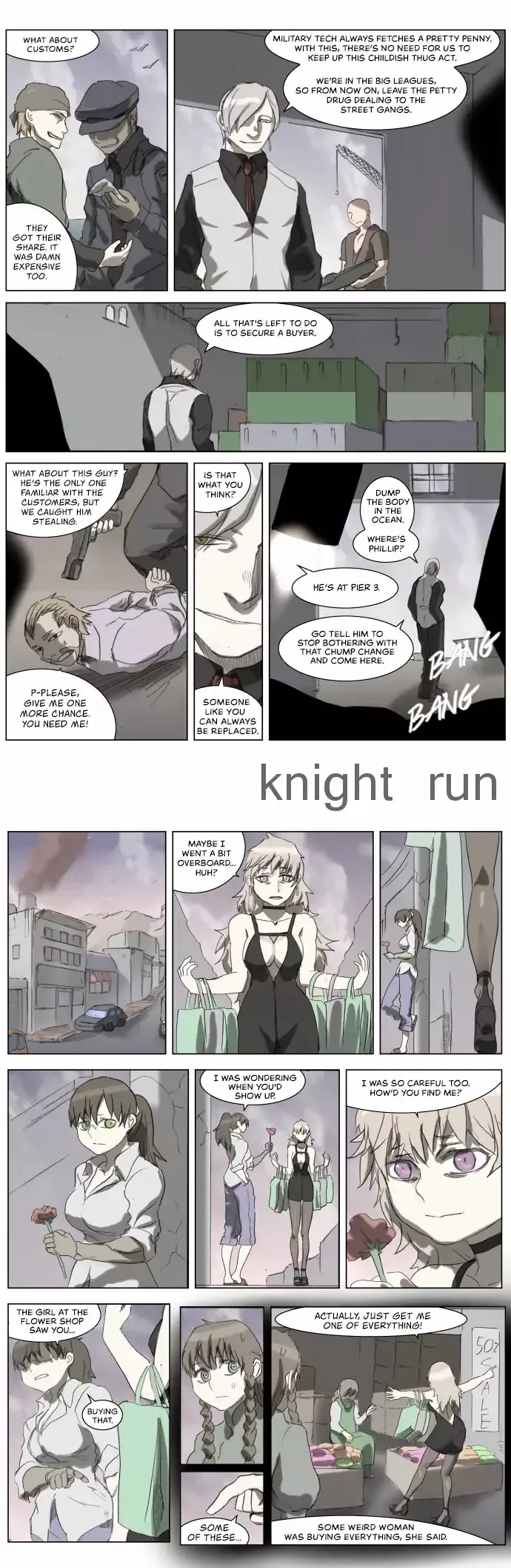 Read Knight Run Chapter 177 - Hero (8) - Crumbling Online