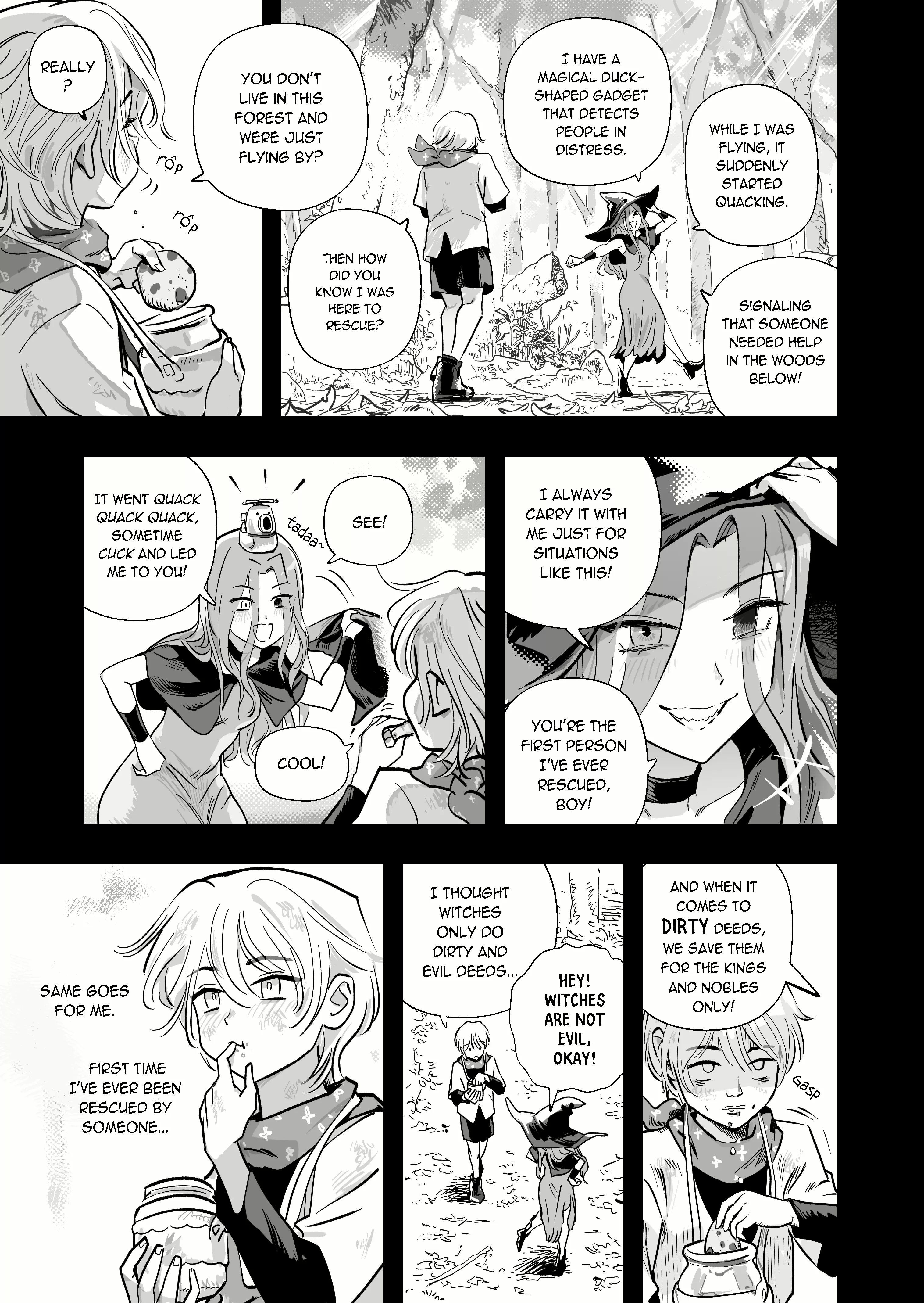 Read Whimsy Whimsy Witch Chapter 23 - You gotta see my duck Online