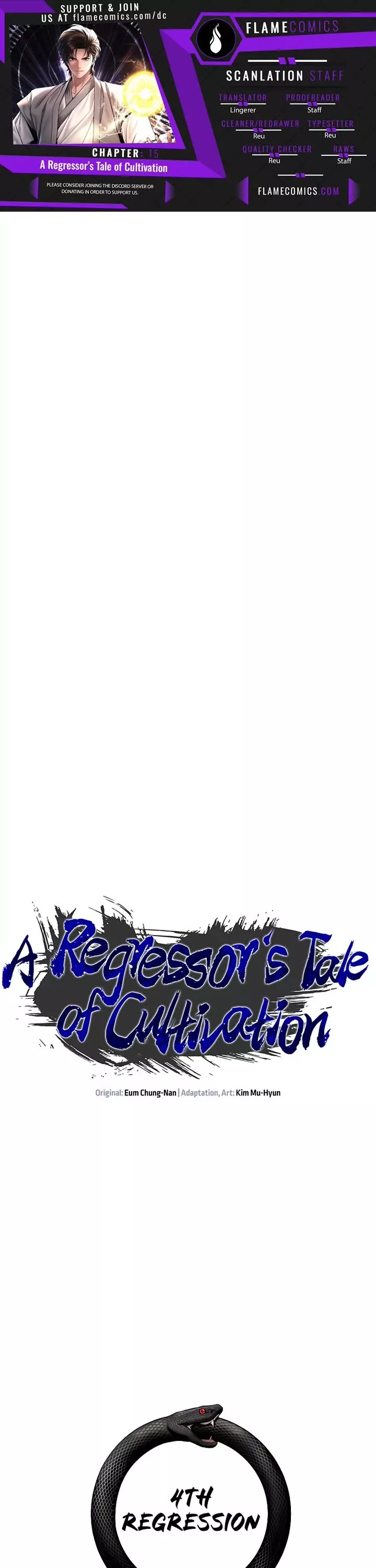 Read A Regressor’s Tale of Cultivation Chapter 15 - First Day of the 4th Regression Online