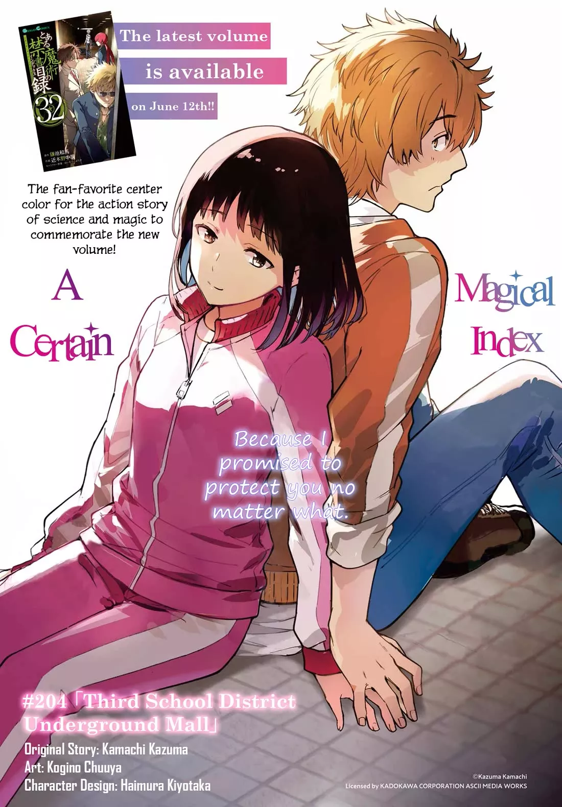 Read To Aru Majutsu no Kinsho Mokuroku Chapter 204 - Third School District Underground Mall Online