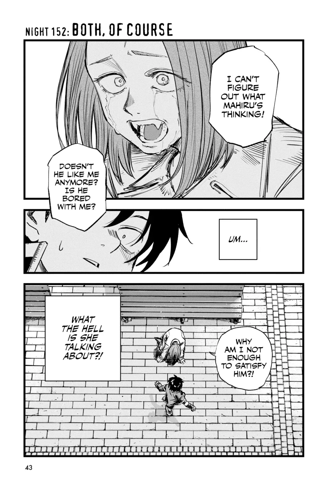 Read Yofukashi no Uta Chapter 152 Online