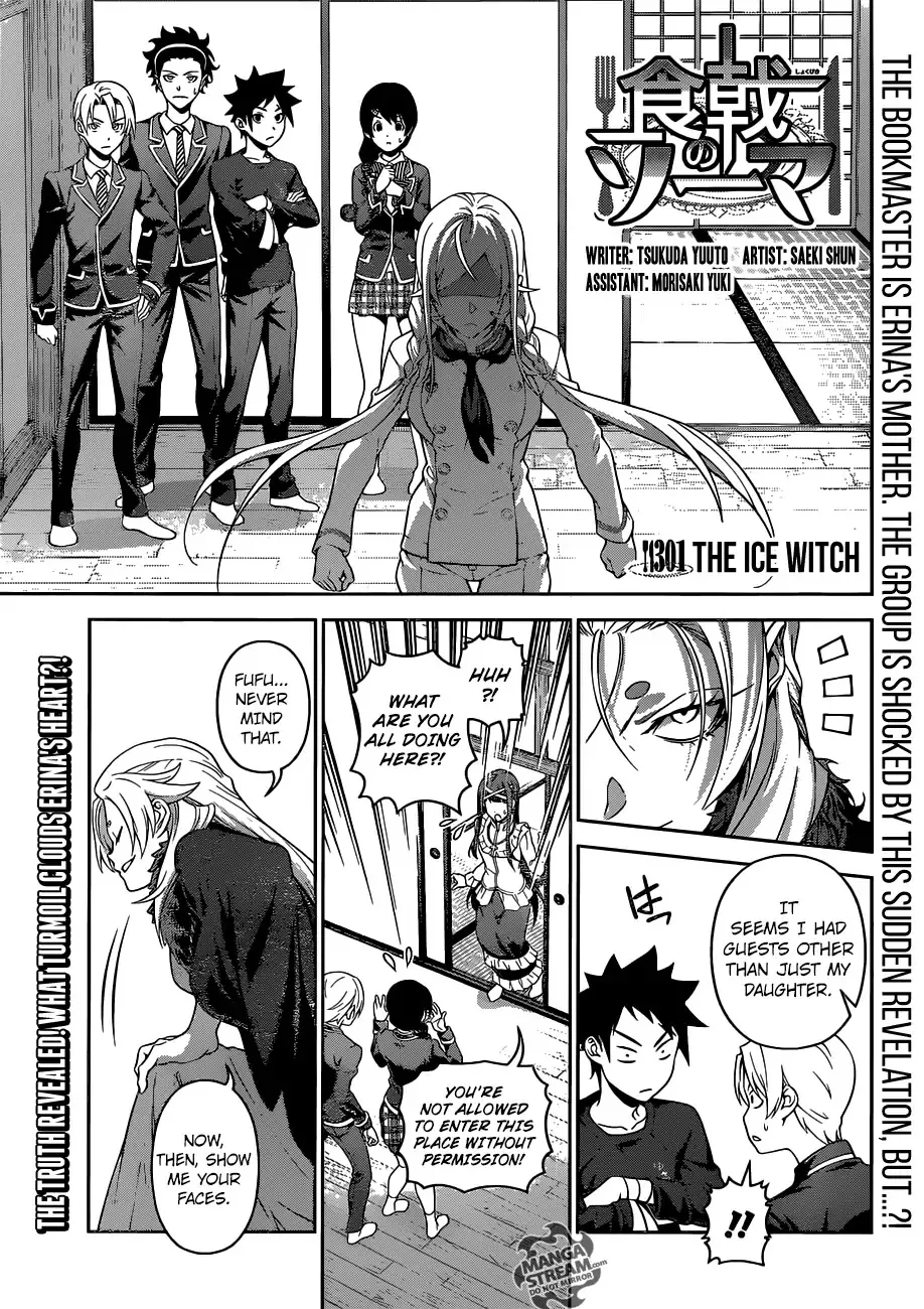 Read Shokugeki no Soma Chapter 301 - The Ice Witch Online