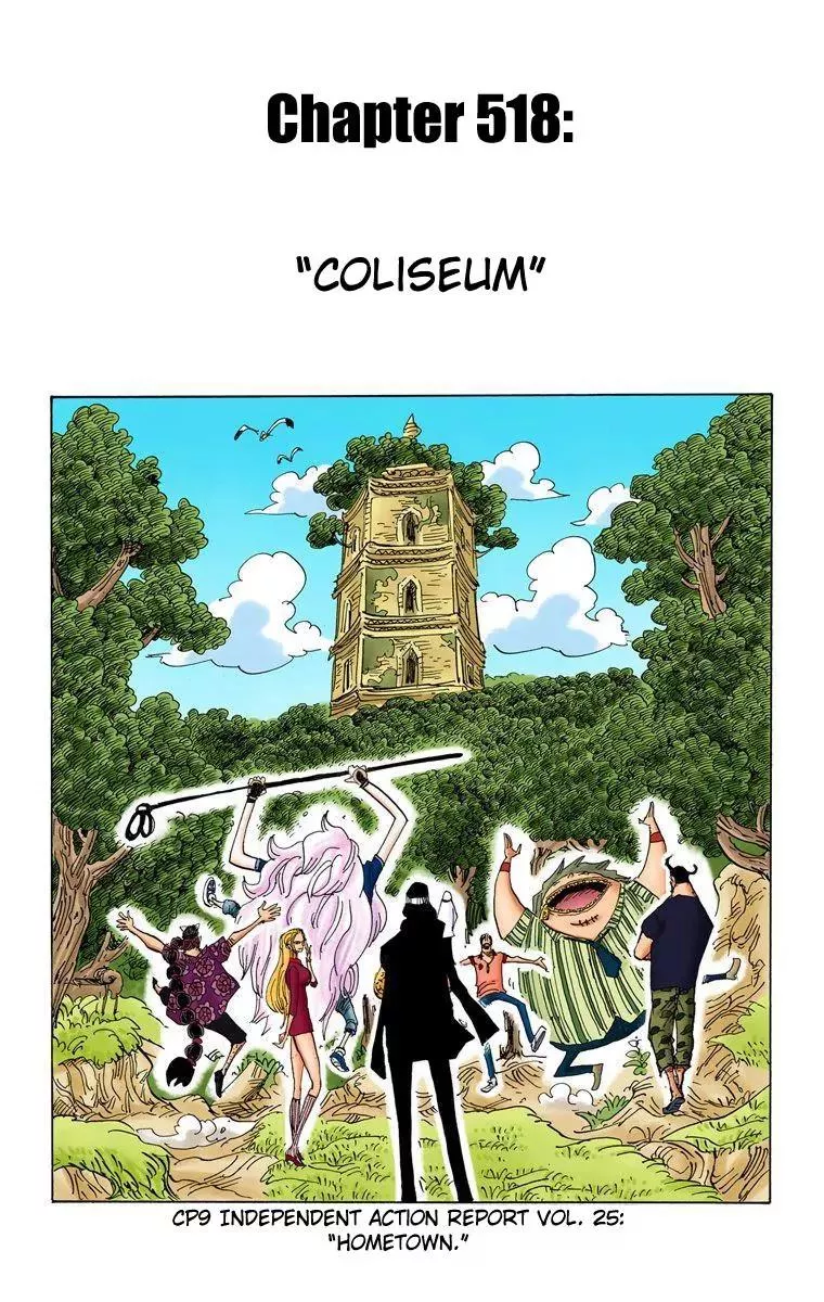 Read One Piece Chapter 518 - Coliseum Online