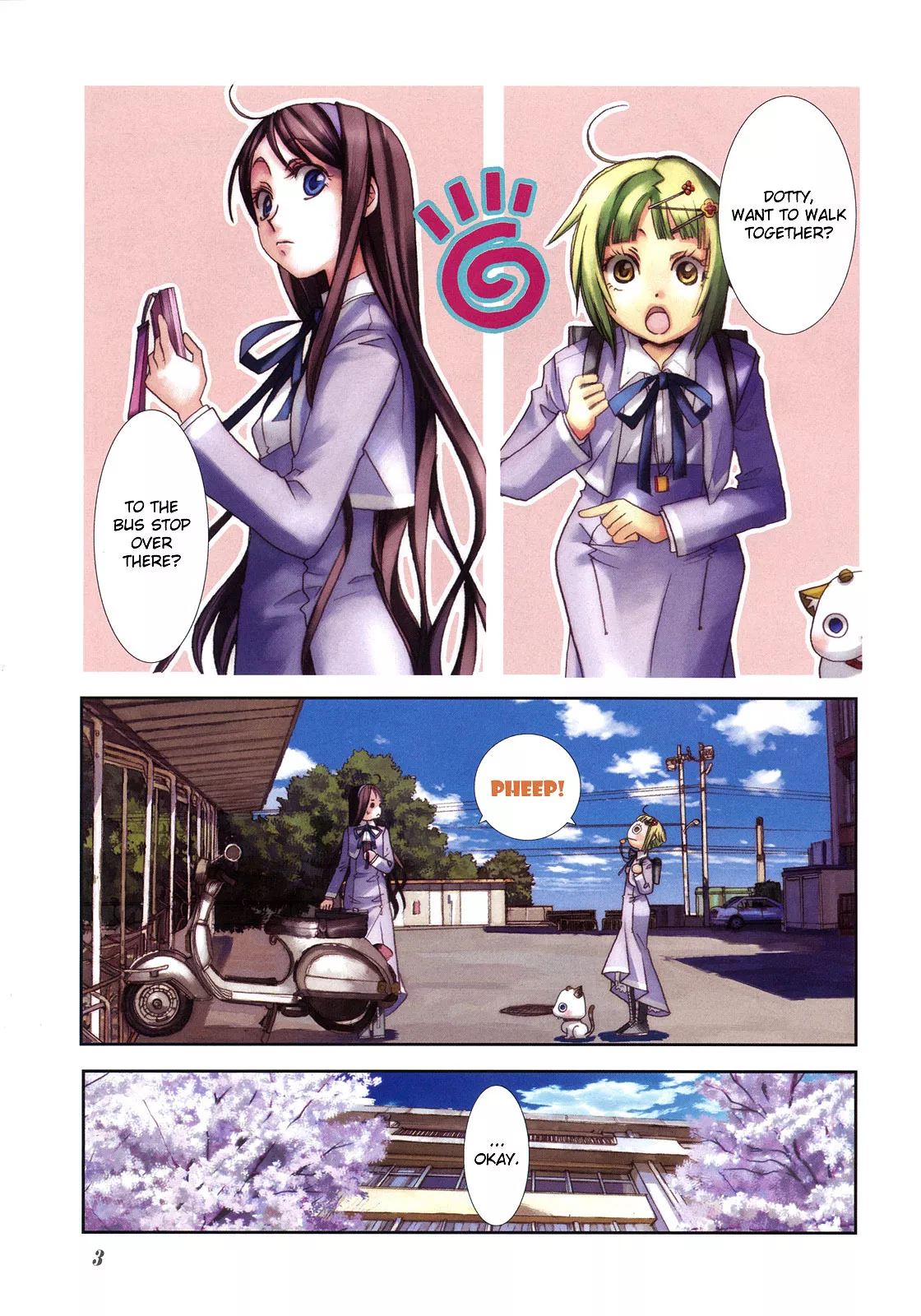 Read Amanchu Chapter 5 - Cherry Blossom Path Online