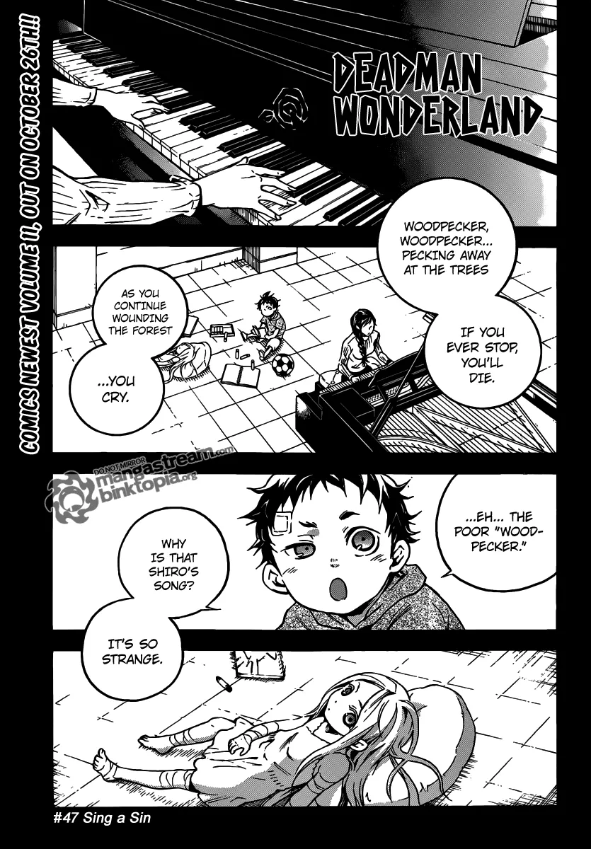 Read Deadman Wonderland Chapter 47 - Sing a Sin Online