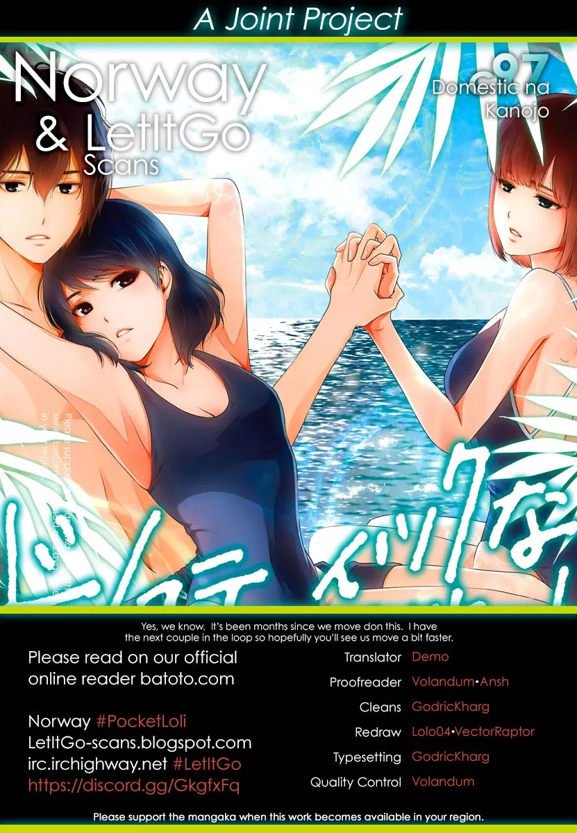 Read Domestic na Kanojo Chapter 97 - Their Resolve Online