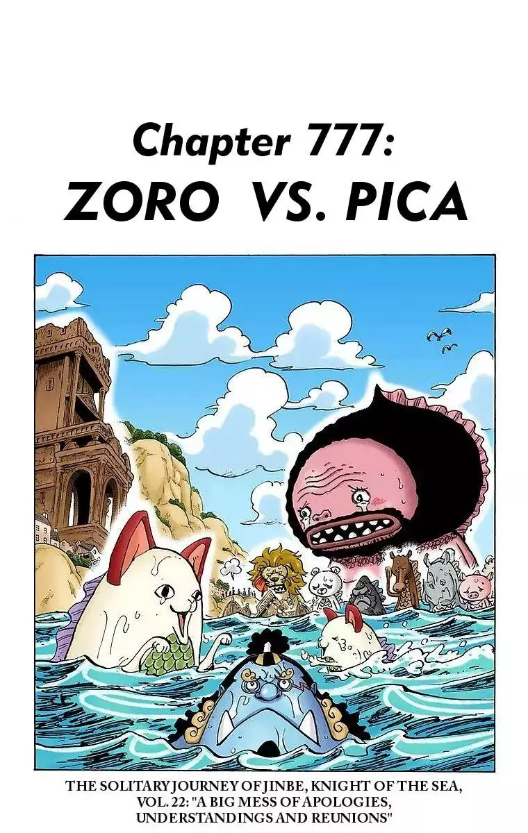 Read One Piece Chapter 777 - Zoro vs. Pica Online