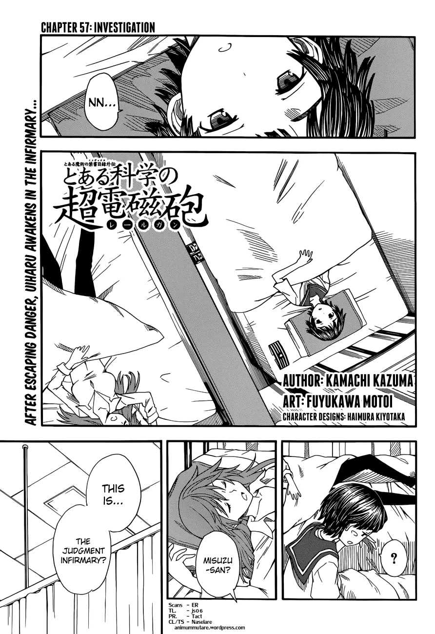 Read To Aru Kagaku no Railgun Chapter 57 - Investigation Online