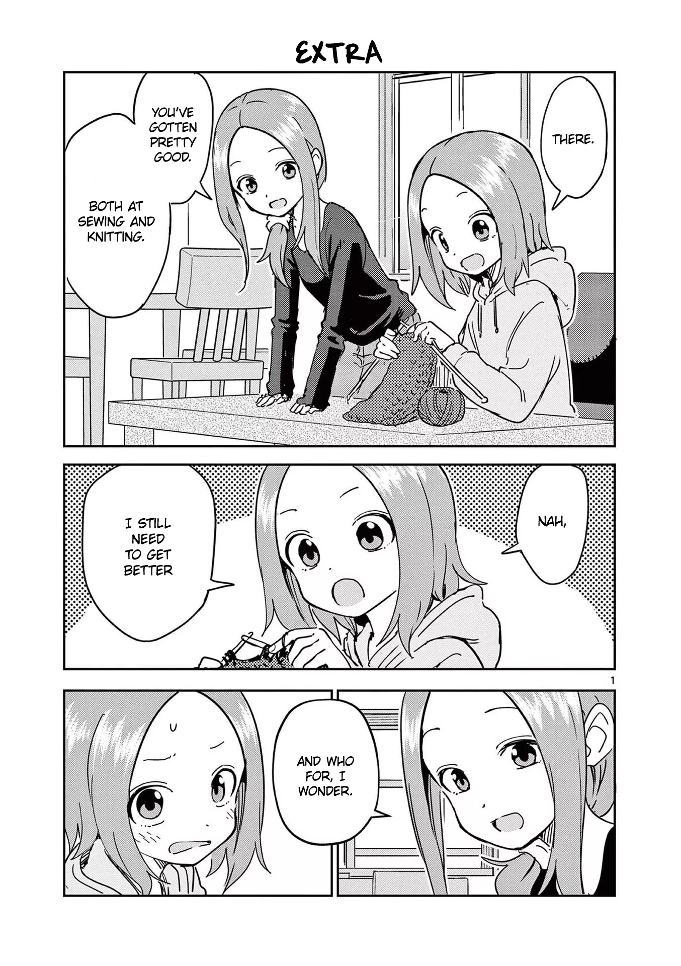 Read Karakai Jouzu no (Moto) Takagi-san Chapter 250.5 - Omake Online