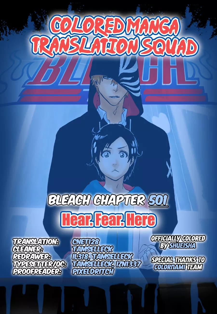 Read Bleach Chapter 501 - Hear. Fear. Here Online