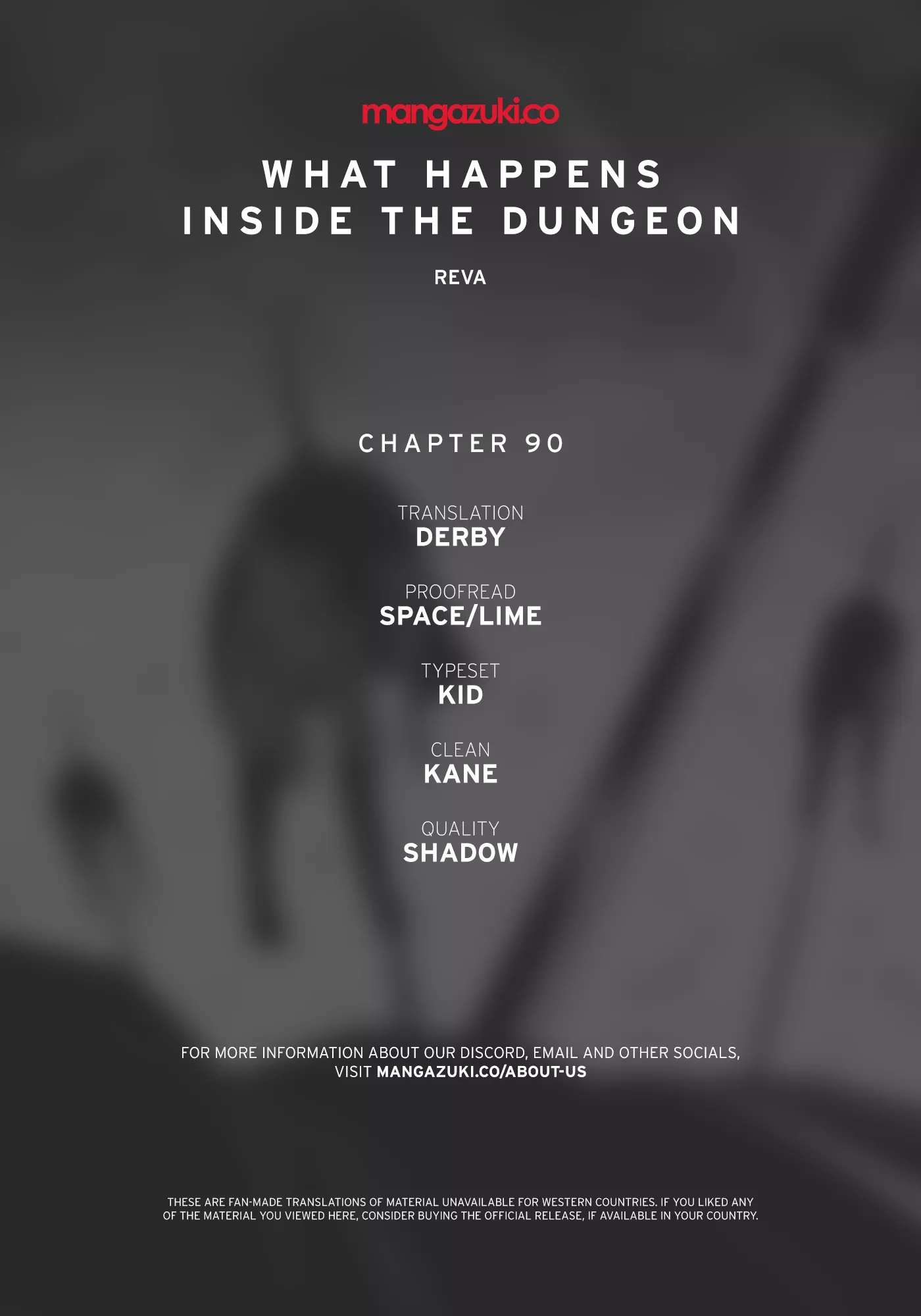 Read What Happens Inside the Dungeon Chapter 90 Online