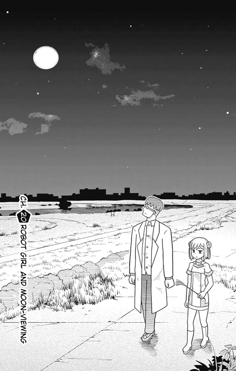 Read Bocchi Hakase to Robot Shoujo no Zetsubou Teki Utopia Chapter 20 - Robot Girl and Moon-viewing Online