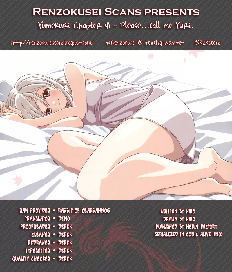 Read Yumekuri Chapter 41 - Please... call me Yuri. Online