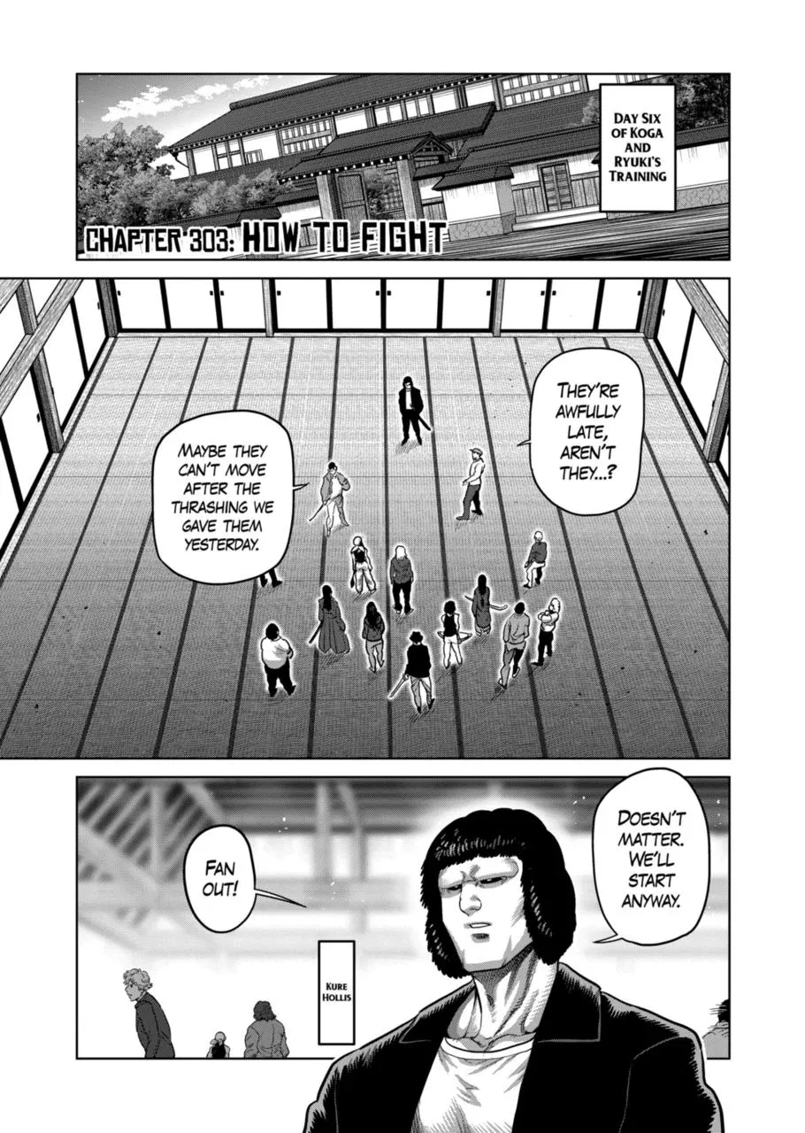 Read Kengan Omega Chapter 303 Online