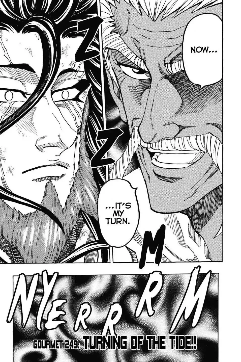 Read Toriko Chapter 249 - Vol.28 Gourmet 249: Turning of the Tide!! Online