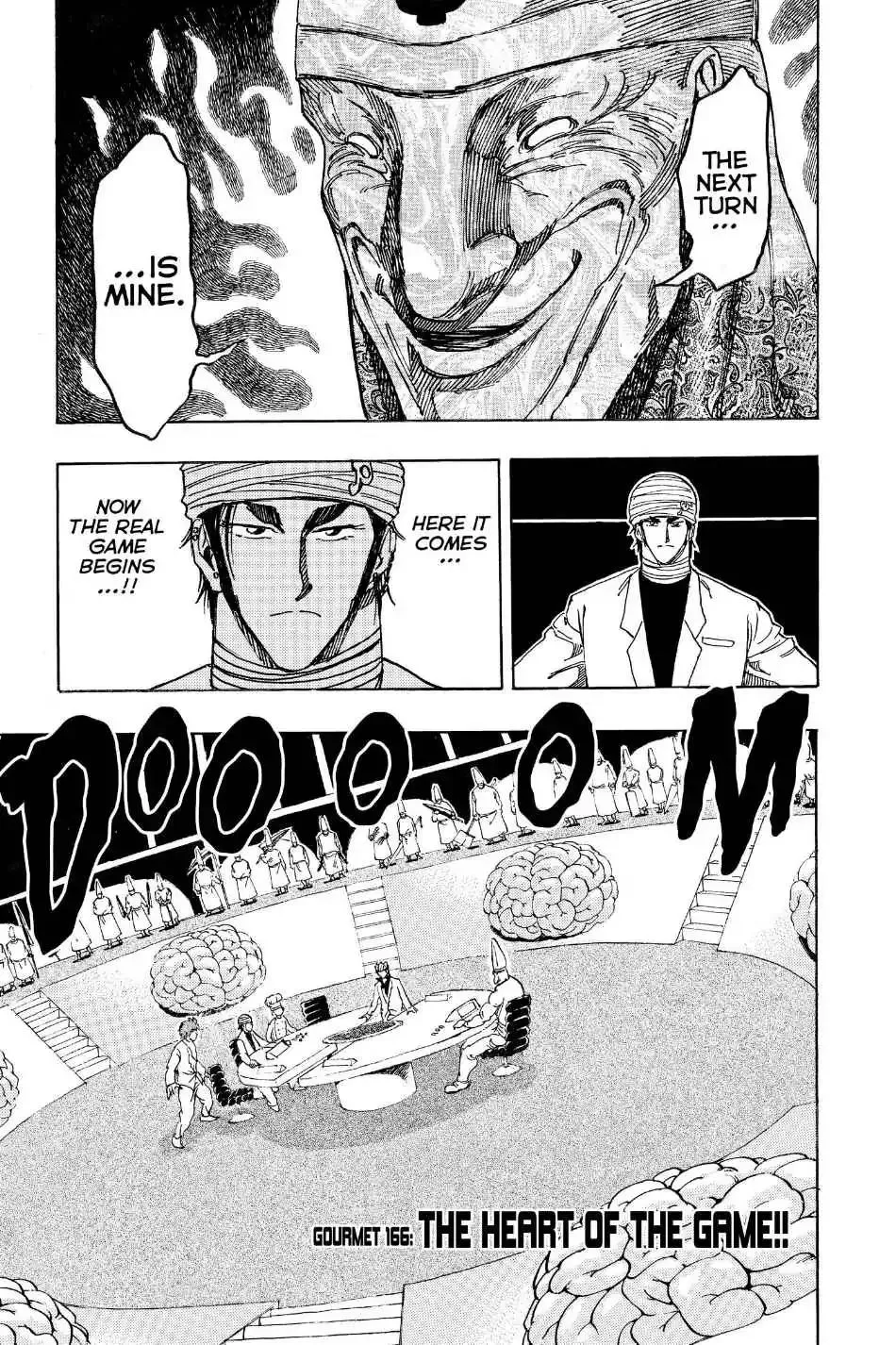 Read Toriko Chapter 166 - Vol.19 Gourmet 166: The Heart of the Game!! Online