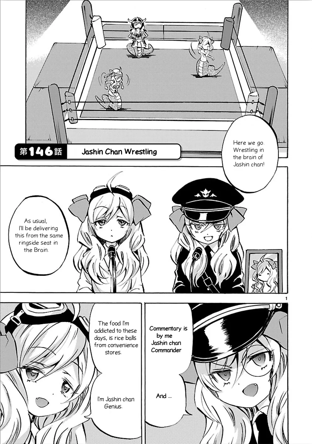 Read Jashin-chan Dropkick Chapter 146 - Jashin Chan Wrestling Online