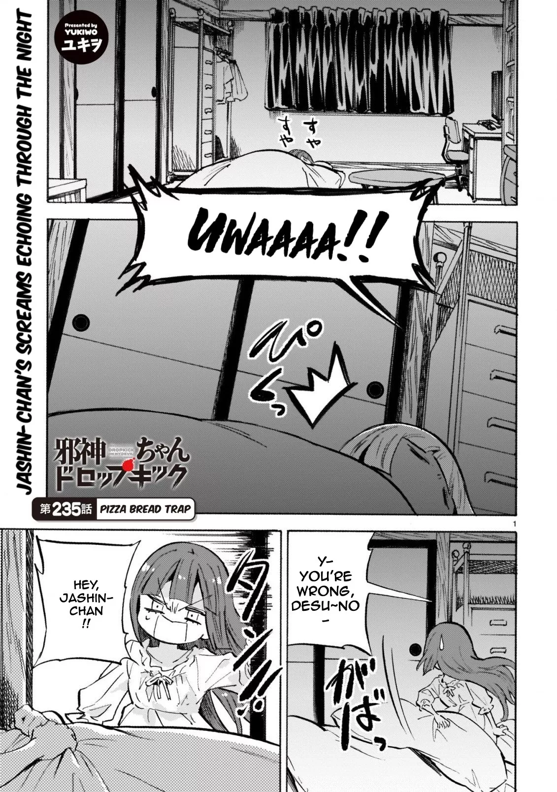 Read Jashin-chan Dropkick Chapter 240 - Pizza Bread Trap Online