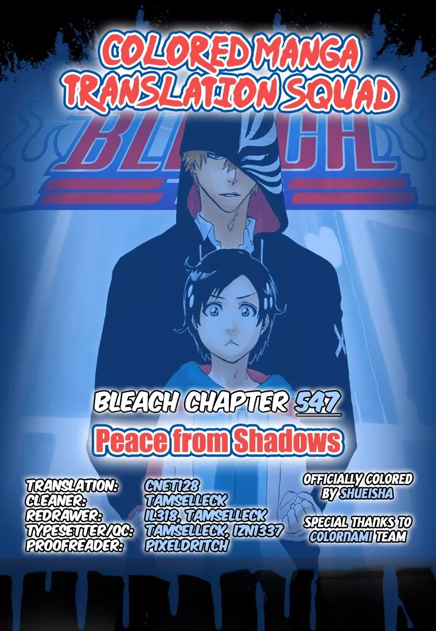 Read Bleach Chapter 547 - Peace From Shadows Online