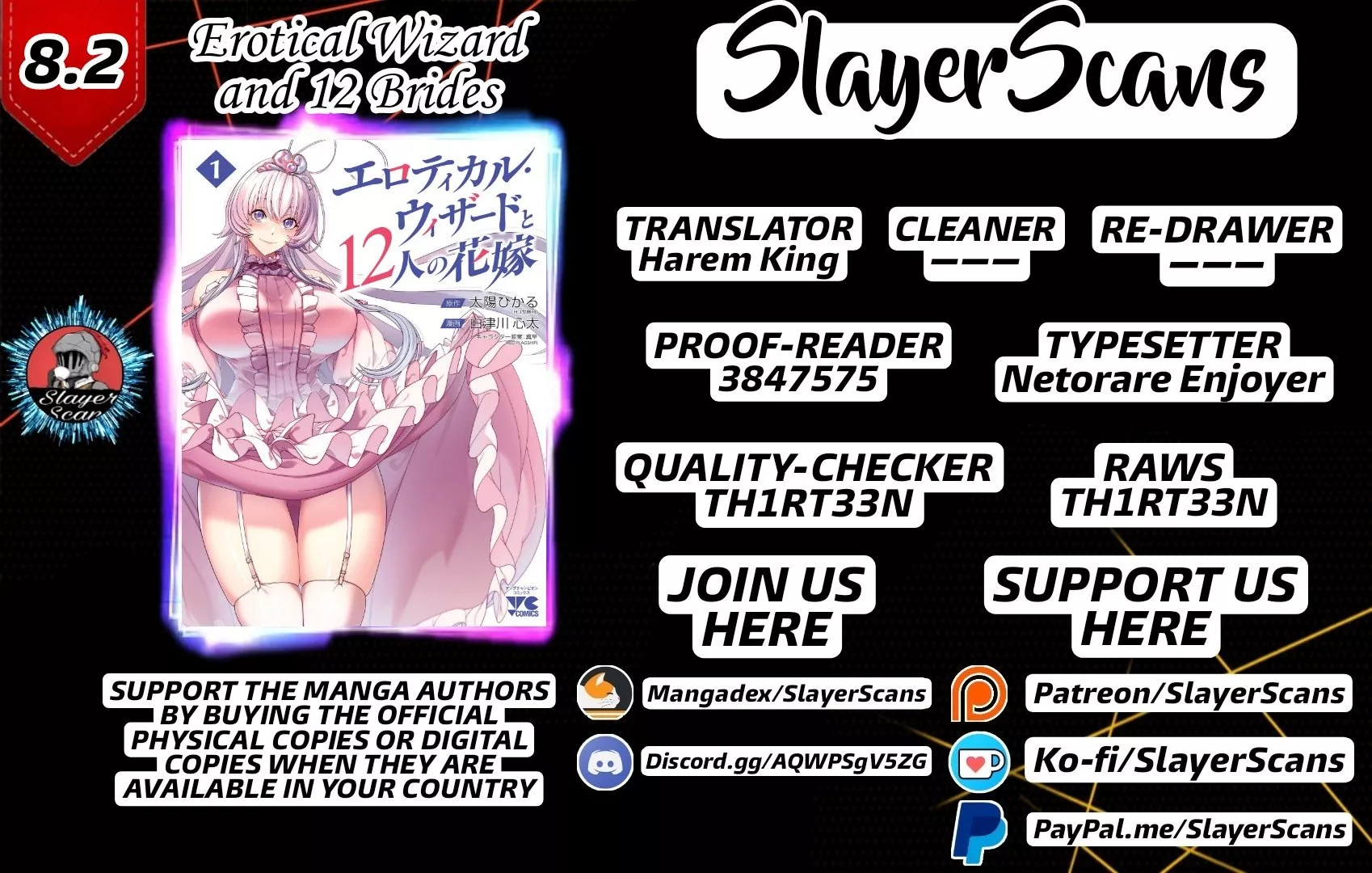Read Erotical Wizard to 12-nin no Hanayome Chapter 8.2 Online