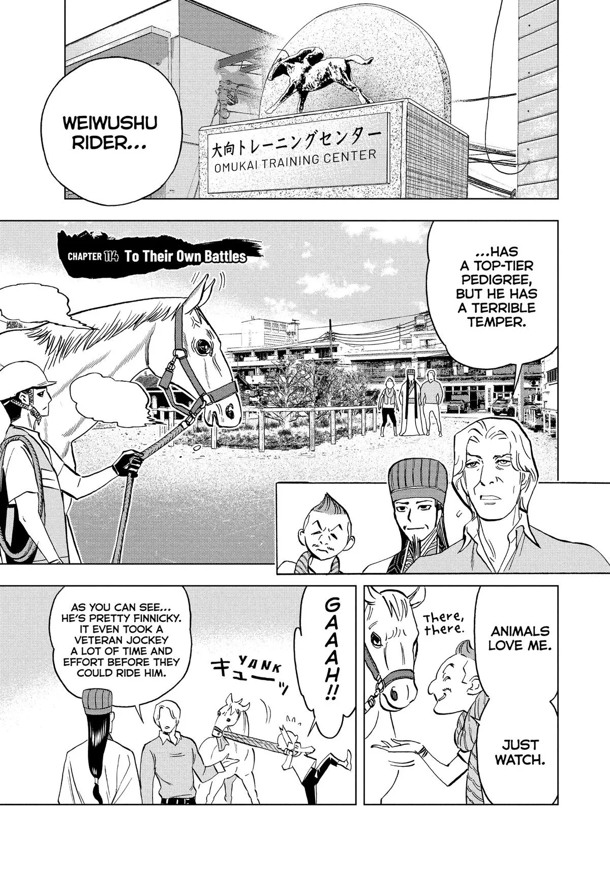 Read Paripi Koumei Chapter 114 Online
