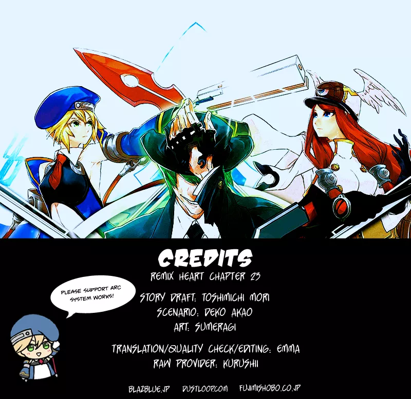 Read BlazBlue – Remix Heart Chapter 23 Online