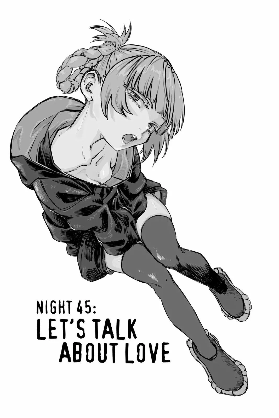 Read Yofukashi no Uta Chapter 45 Online