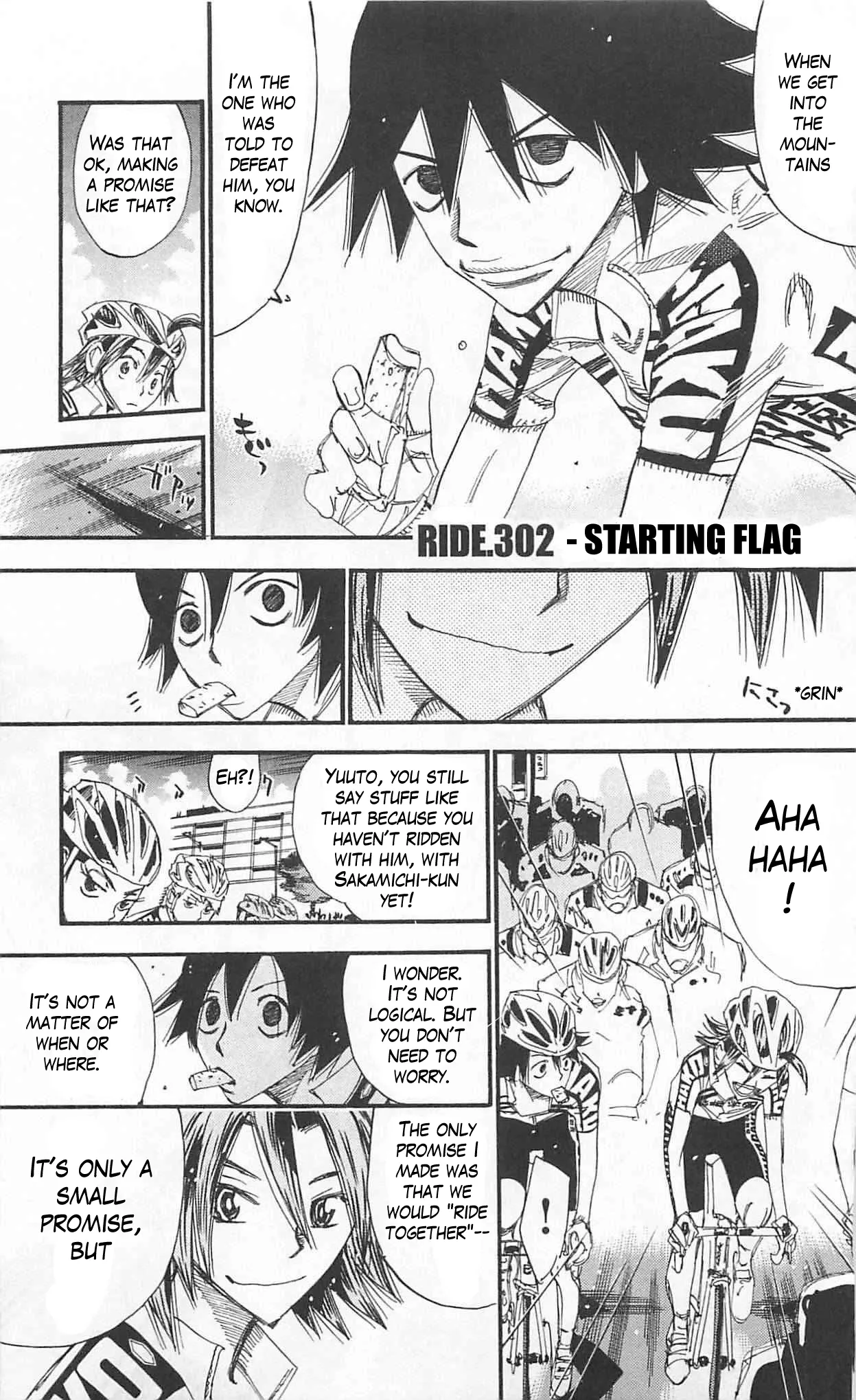 Read Yowamushi Pedal Chapter 302 - Starting flag Online