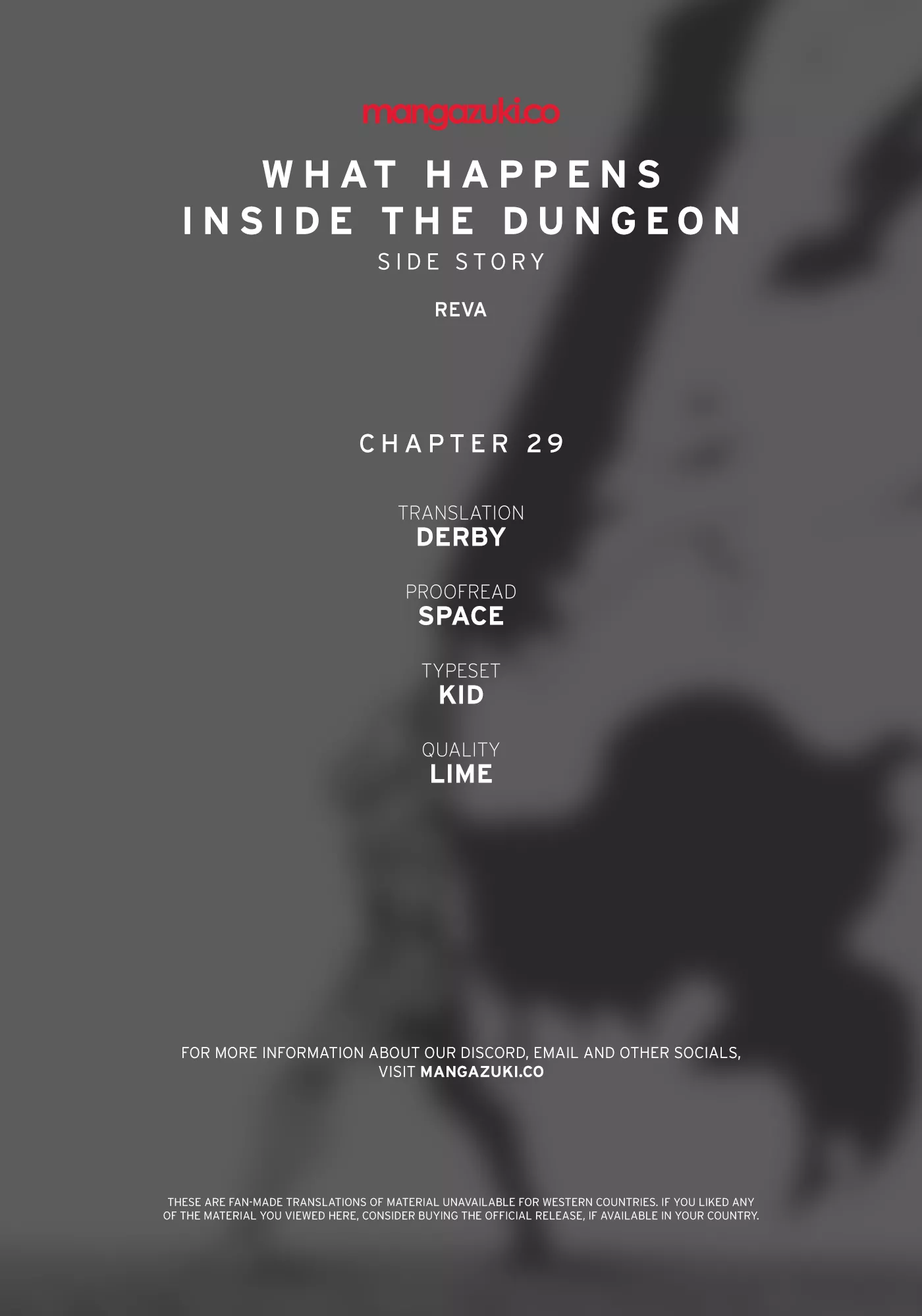 Read What Happens Inside the Dungeon Chapter 139 - Side Story - Chapter 29 Online