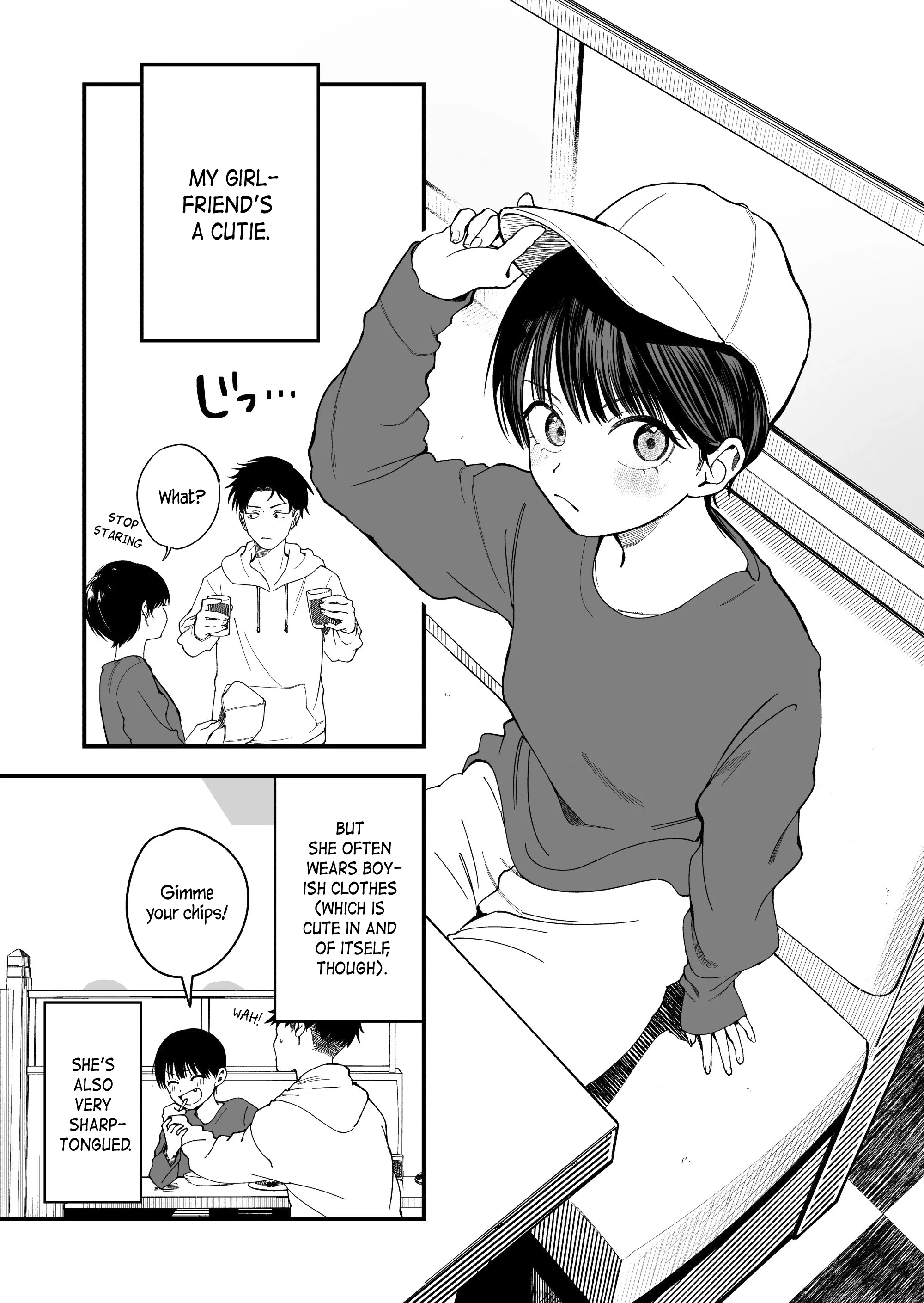 Read Boyish Kanojo ga Kawai-sugiru Chapter 1 - My boyish girlfriend from another school is pretty damn cute Online