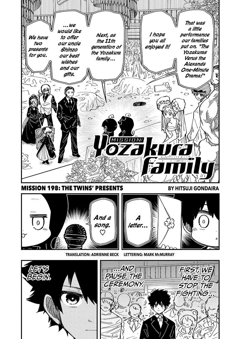 Read Mission: Yozakura Family Chapter 198 Online