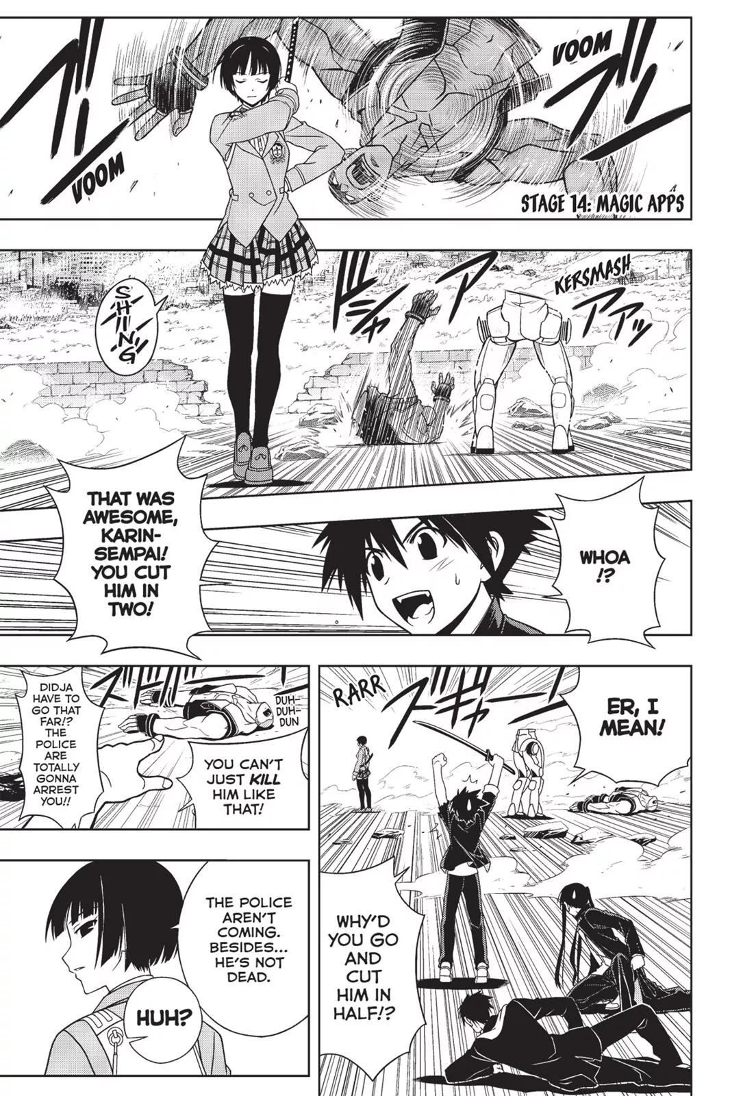 Read UQ HOLDER! Chapter 14 Online